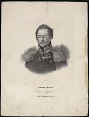 Портрет Аргамакова Ивана Андреевича. Клюквин Иван Абрамович. 1818-1868. Литография Крайя. г. Санкт-Петербург, cередина XIX в. Бумага на бумаге, литография, 36,7х28,5 см; 21,2х18,3 см. ГИМ