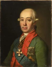 Портрет принца Виктора Амадея Ангальт-Бернбургского. Неизвестный художник, Российская империя, вторая половина XVIII века (?). Холст, масло, 62,5 - 48,5 см. "Государственный музей-заповедник "Павловск"