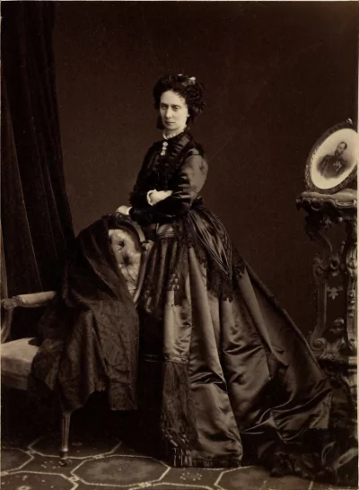 Мария Александровна (1824-1880) — принцесса Гессенского дома, супруга российского императора Александра II и мать императора Александра III. 1873 г.