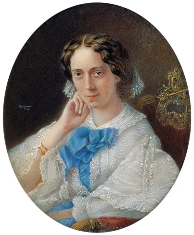 Императрица Мария Александровна,  Алоизий Рокштуль. 1862 г.  ГМЗ «Царское Село»