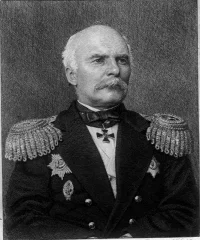 Адмирал Невельской Геннадий Иванович. XX в., первая половина. Негатив, стекло, 12 х 9 см. ФГБУКиИ "Центральный военно-морской музей имени императора Петра Великого"