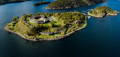 Укрепление острова Кахольмен, Оскарборг (Oscarsborg Fortress). Современное состояние.