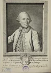 Портрет Ушакова Степана Федоровича. Антипьев П. (гравер). Гравюра резцом, бумага, 17,5х10,5 см. ГИМ