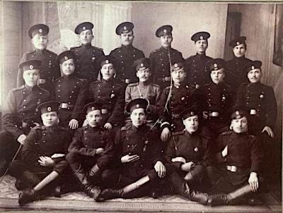 Чины 13-го пехотного Белозерского полка. Год ?.