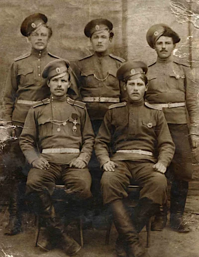 Казаки 2-й Оренбургской сотни Лейб-гвардии Сводно-Казачьего полка.