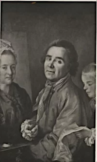 Портрет Антропова Алексея Петровича. Изд. I. Lapina et C. Франция, г. Париж, начало XX в. Бумага, цинкография, ГИМ