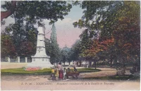 Мемориал битвы при Туркуэне в ботаническом саду парка Клемансо