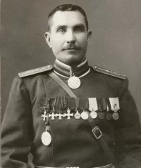 Прапорщик 159-го пехотного Гурийского полка Лапковский Устин Григорьевич