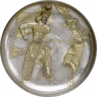 Персидский шах Йездигерда I на охоте