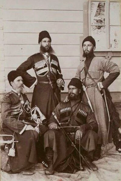 Казаки личной охраны Александра III, 1892 г.