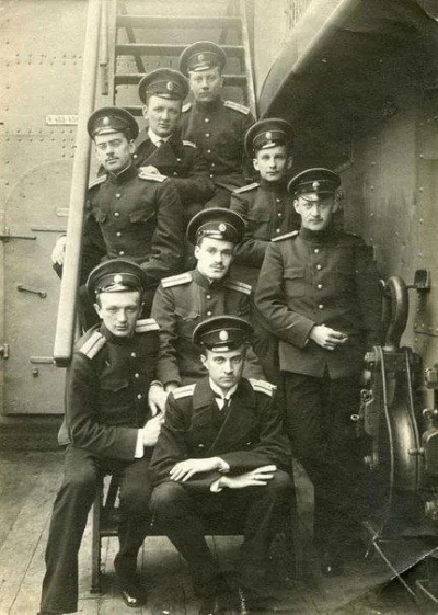 Русские Морские офицеры