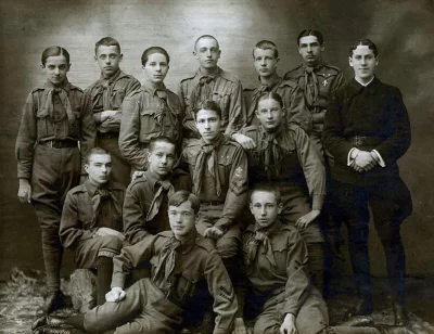 Скауты, 1917 год. Царское Село