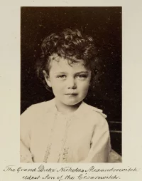 Великий князь Николай Александрович (1868-1918), будущий император Николай II, 1873