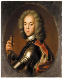 Портрет царевича Алексея, сына царя Петра I (1690-1718). Bernhard Christoph Francke. Холст, масло, 83 x 67 см.