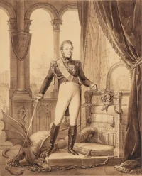 Портрет герцога Ангулемского. Французская школа, XIX век.