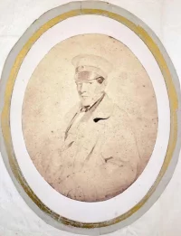 Портрет князя А.И. Чернышева. Из «Архива Кавалергардской семьи». [Середина XIX – начало XX в.]. Бумага, акварель. РГВИА. Ф. 3545. Оп. 5. Д. 117.