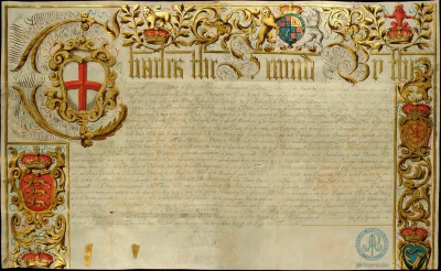 Грамота английского короля Карла II царю Федору Алексеевичу с поздравлением по случаю его вступления на престол. 1676 г. сентября 16. Подлинник. РГАДА. Ф. 35. Оп. 2. Д. 106. Л. 1.