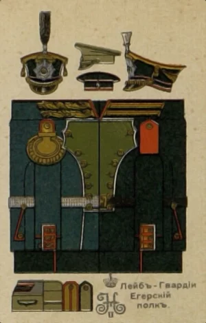 Полковникъ В. К. ШЕНКЪ. Таблицы формъ обмундированія Русской Арміи. 1911 г.