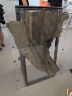 Уцелевшие фрагменты полотна панорамы «Оборона Севастополя 1854–1855 гг.»