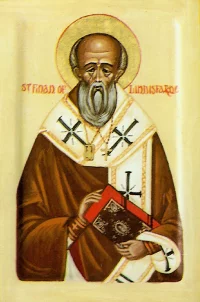 Финан, святой (St. Finan of Lindisfarne) (ум. 661) — ирландский монах из монастыря на острове Иона, второй епископ Линдисфарна в 651–661 годах. Преемник святого Айдана