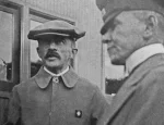 Отъезд генералов Михаила Константиновича Дитерихса (слева) и Григория Афанасьевича Вержбицкого из Гирина. Китай, 1923 г.