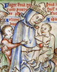 Эмма Нормандская (Emma of Normandy), вдова прежнего короля Этельреда II