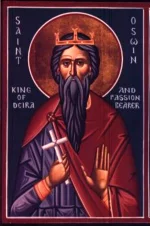 Освин (др.-англ. Oswine; ум. 20 августа 651) — святой, король Дейры (Deira), южной части Нортумбрии (Northumbria), правивший с 644 по 651 год. Икона